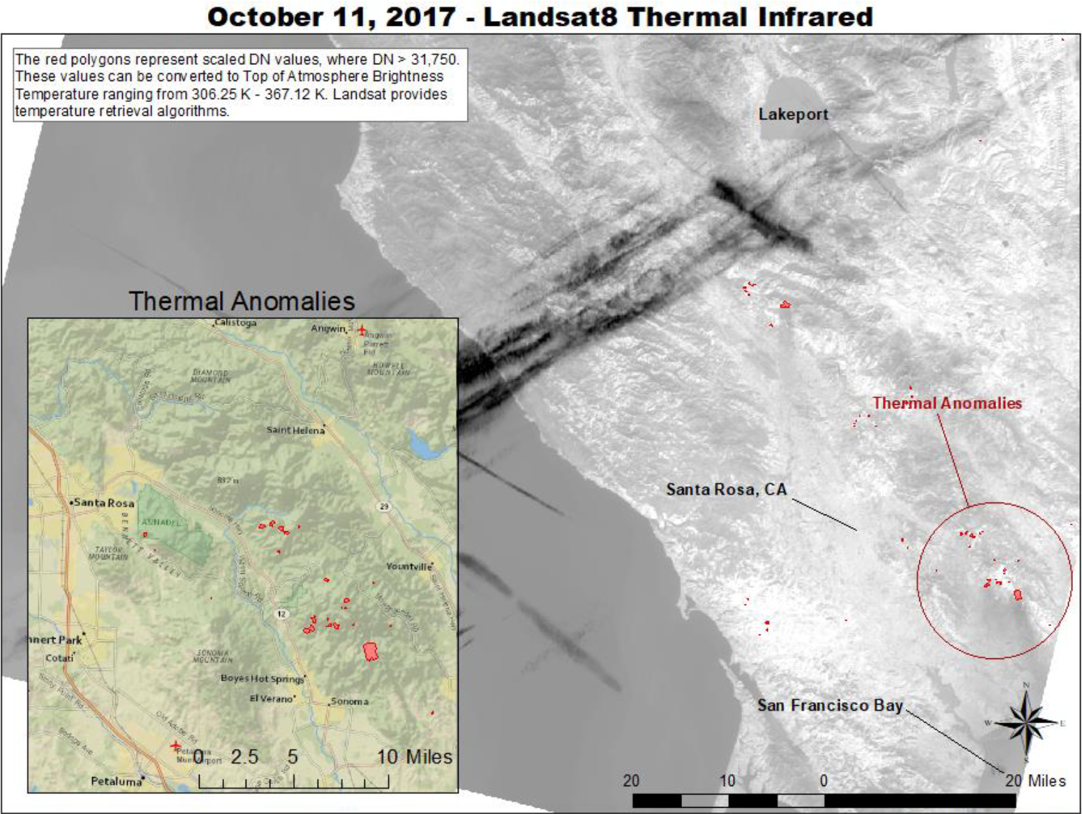 California's Most Destructive Wildfire: Mapping The Tubbs Fire (2017)