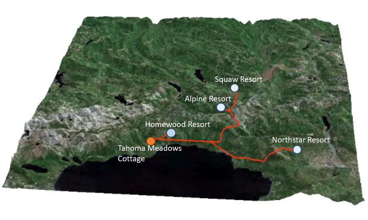 Precipitation Calculations of Ski Resorts in Placer County, CA, figure 3