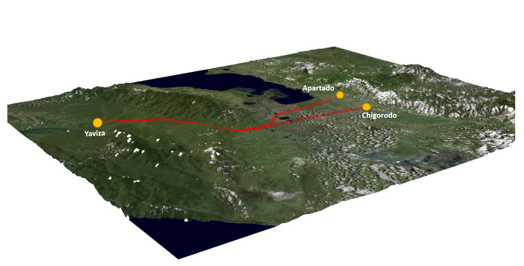 Bridging the Darién Gap: A Cost-Distance Analysis of Yaviza to Chigorodo and Apartado, figure 3