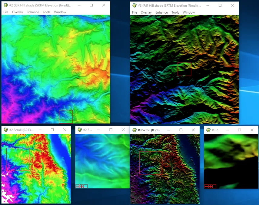 Analysis of Topographic Data: DEM of Mt. Whitney, CA using SRTM Imagery, figure 3