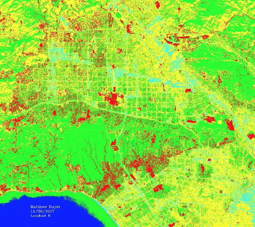 Urban Applications of Supervised Classification: Landsat vs. MODIS, figure 3