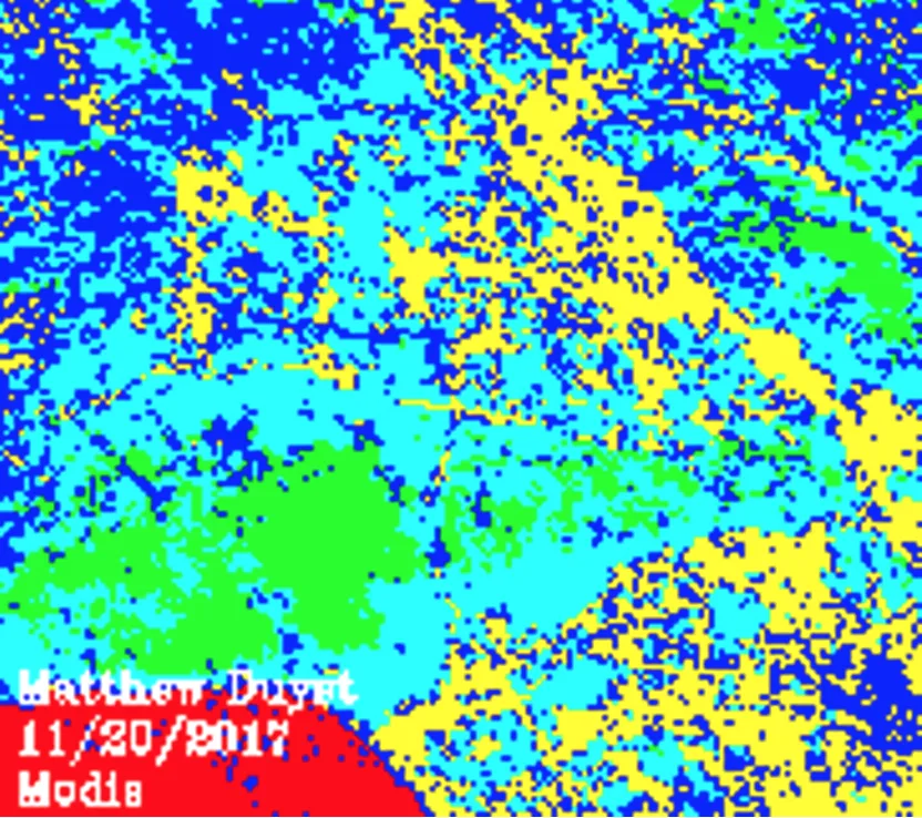 Urban Applications of Supervised Classification: Landsat vs. MODIS, figure 4