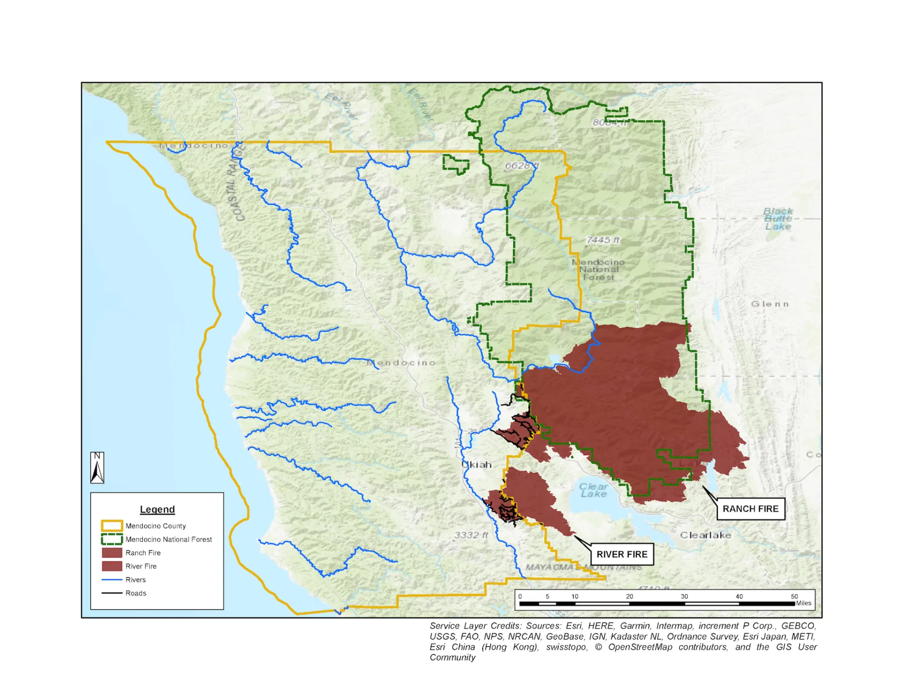 Mendocino Fire Complex: Calculating Surface Vegetation Fluctuations through Spectral Indices (NDVI & NBR), figure 2