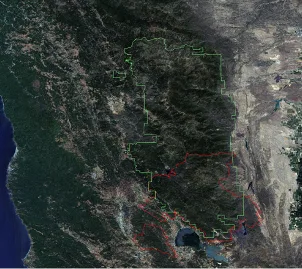Mendocino Fire Complex: Calculating Surface Vegetation Fluctuations through Spectral Indices (NDVI & NBR), figure 3
