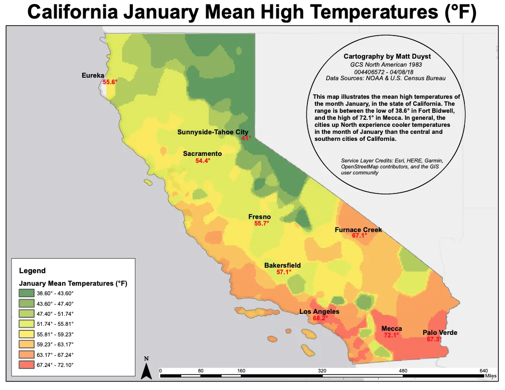 Statewide Precipitation Averages: California, figure 1