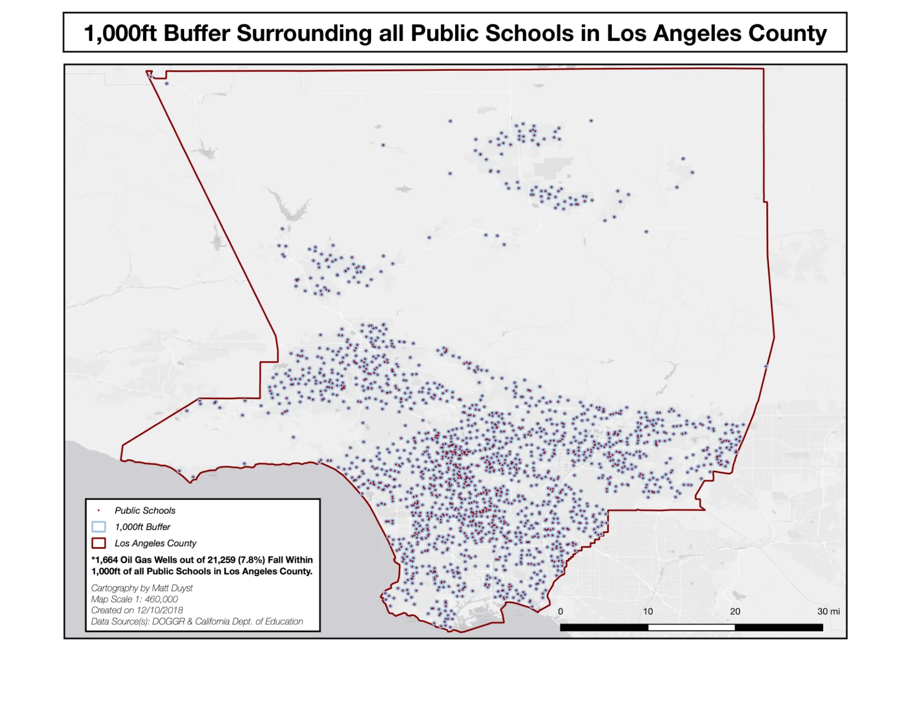 Public School and Oil Gas Well Assessment in Los Angeles, CA, figure 2