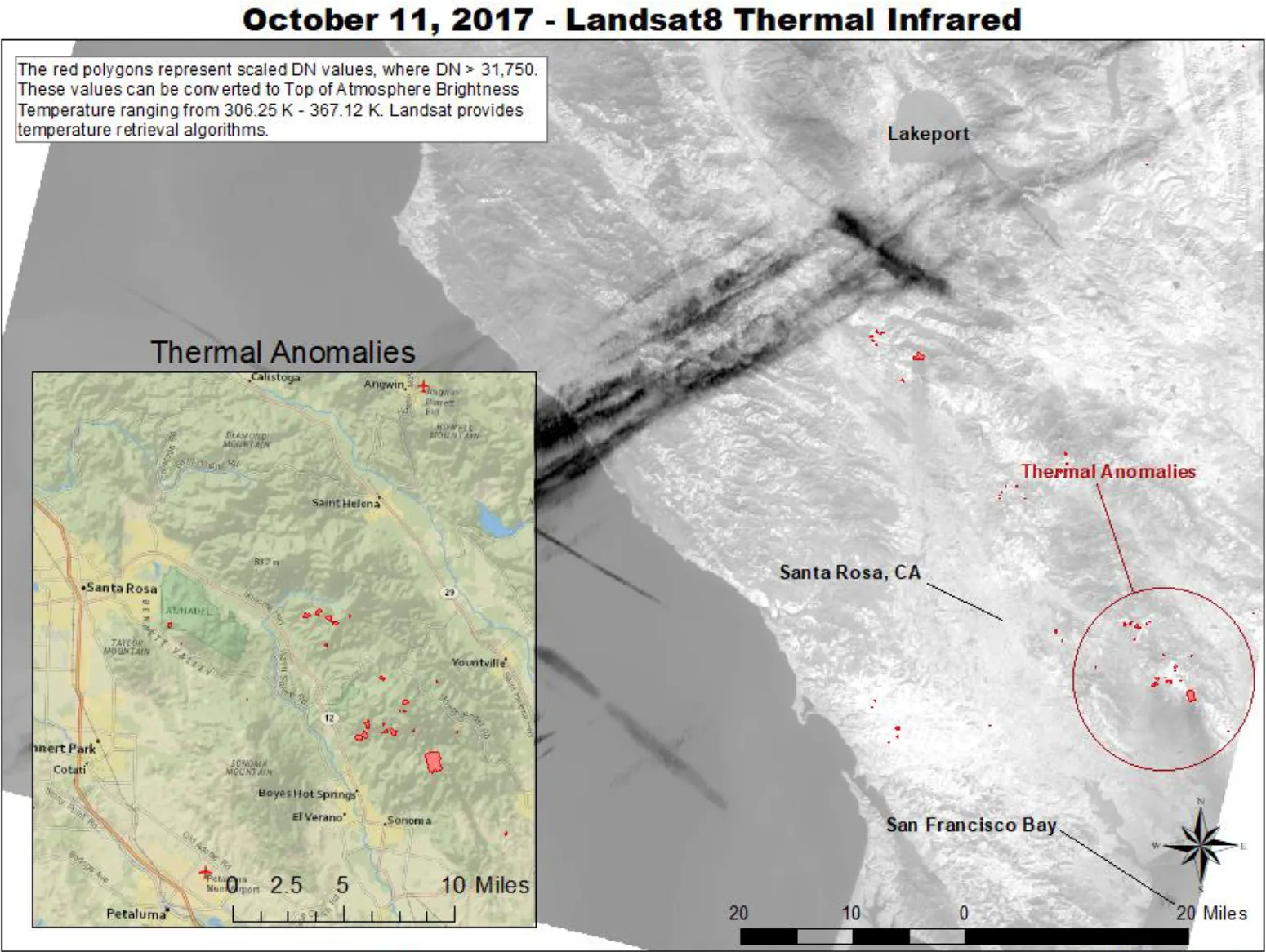 California's Most Destructive Wildfire: Mapping The Tubbs Fire (2017), figure 1
