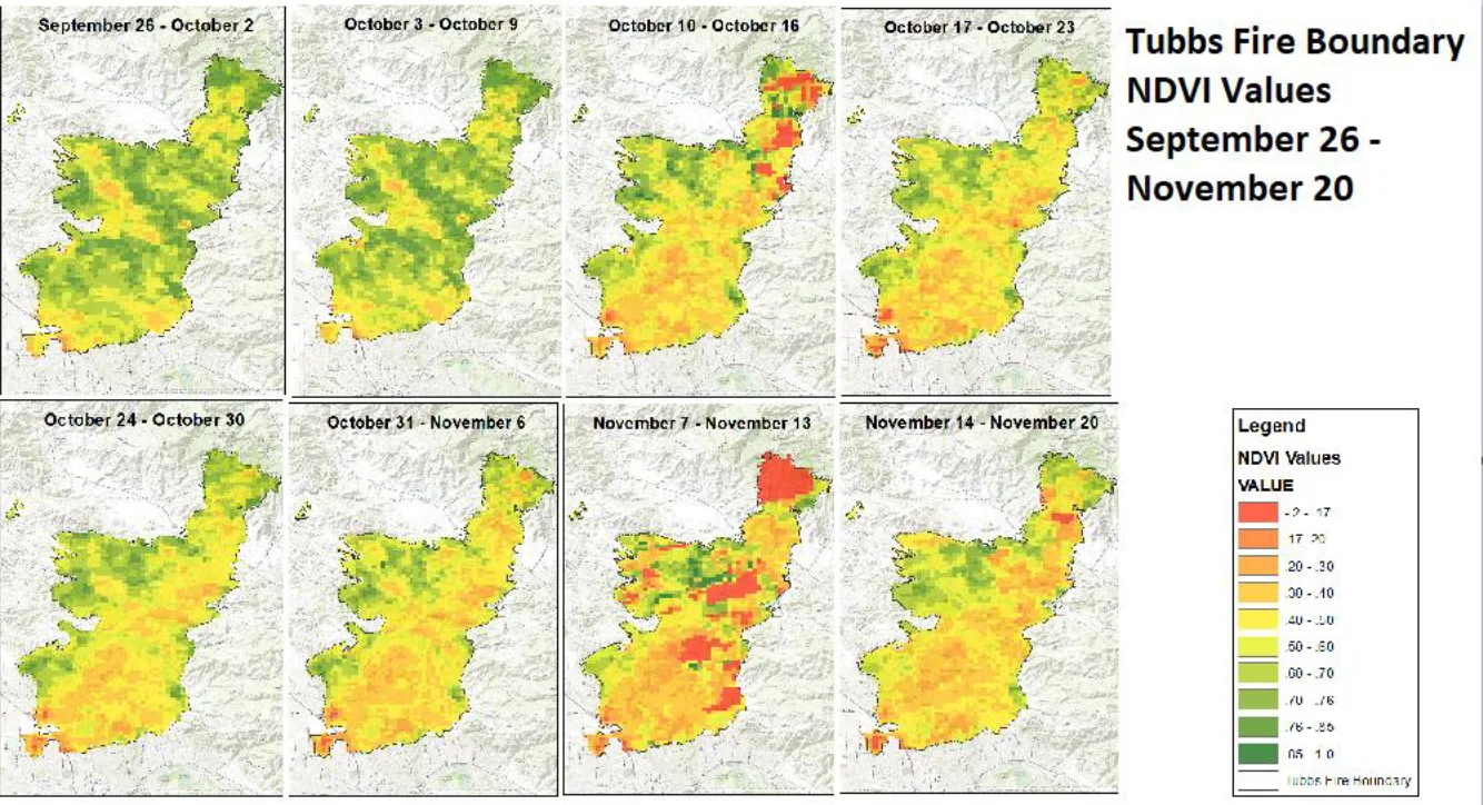 California's Most Destructive Wildfire: Mapping The Tubbs Fire (2017), figure 4