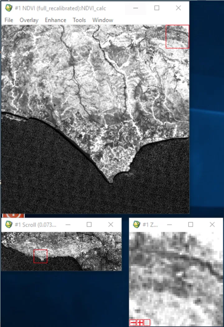 Unsupervised Classification: Land Cover Types in Los Angeles, CA, figure 2